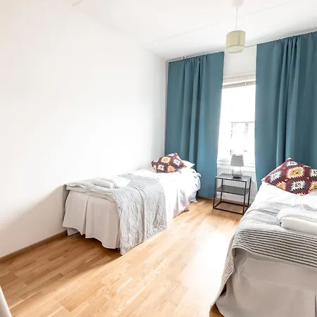 شقة Bright & Comfy 79m2 2br With Sauna And Balcony هلسنكي