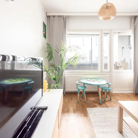 Bright & Comfy 79m2 2br With Sauna And Balcony