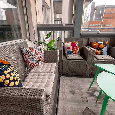 --bright & Comfy 79m2 2br With Sauna And Balcony-- Apartment *