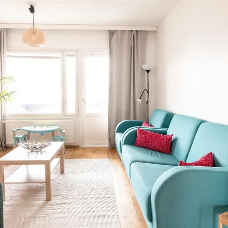 Huoneisto Bright & Comfy 79m2 2br With Sauna And Balcony Helsinki
